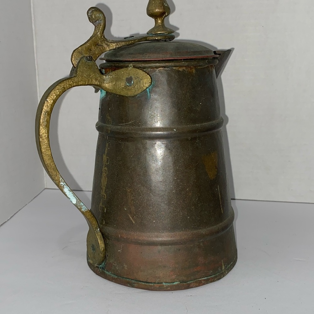 Copper tea/coffee pot